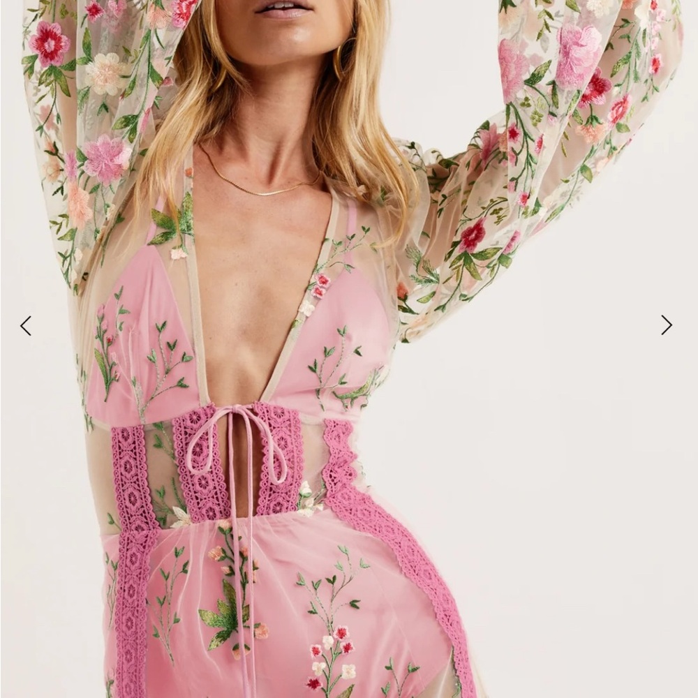 For Love and Lemons Luna maxi